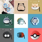 Чехол для Huawei Freebuds Pro с 3D рисунком, милый силиконовый чехол для Huawei FreeBuds Pro, защитный чехол для беспроводных наушников с крючком