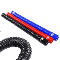 car silicone flexible hose id 28 30 32 34mm for intake pipe modification high temperature and high pressure corrugated radiator