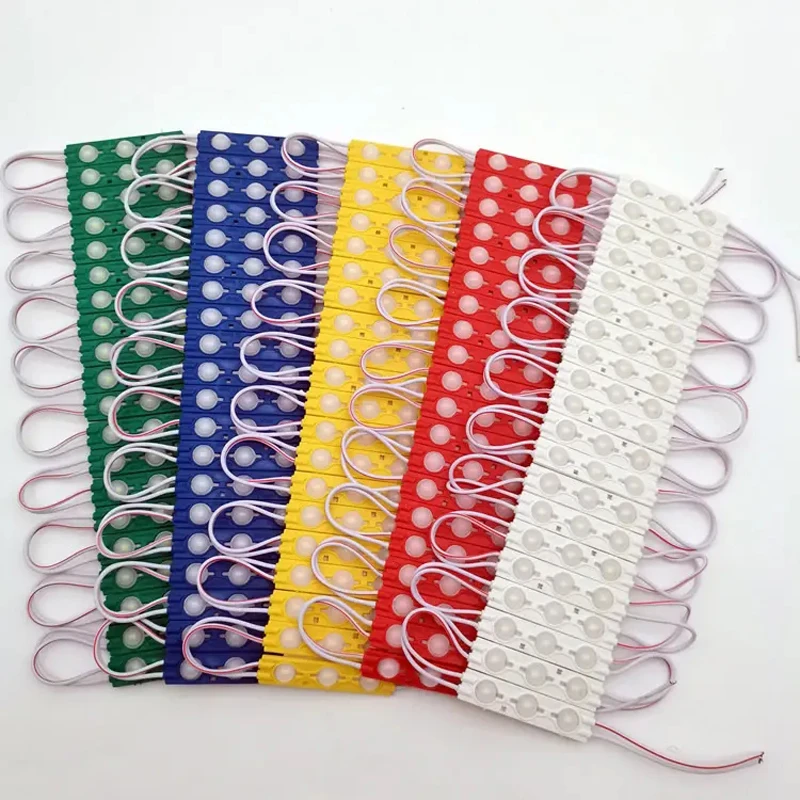 

JOYPINJ светодиодные модули 6011 12В 3LED 1.5Вт желтый красный розовый