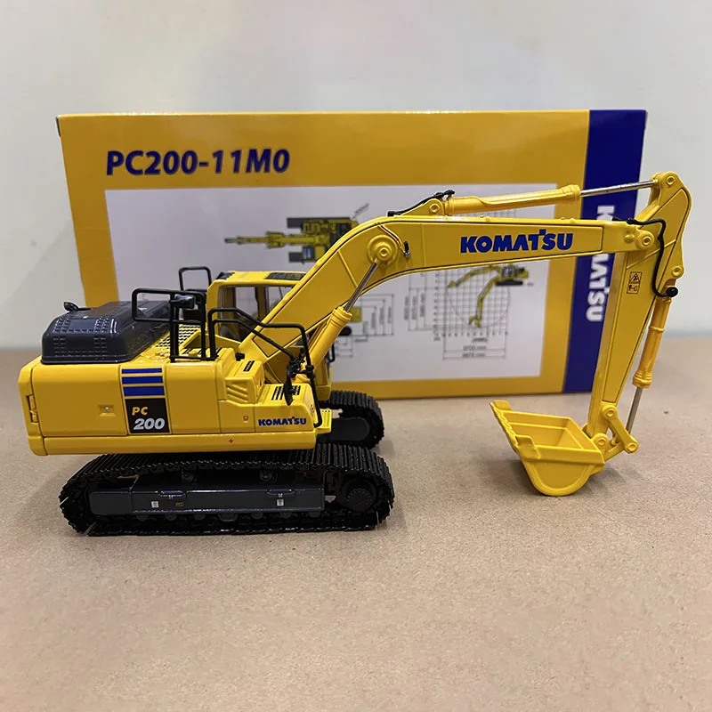 Литой Сплав KOMATSU масштаб 1:43 фотоэкскаватор классическая игрушка для взрослых