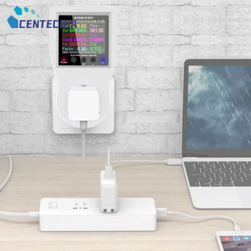 

Цифровой ваттметр с Wi-Fi и монитором мощности, 220 В