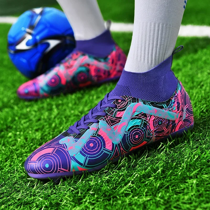 

Premium Football Boots Ergonomic Design Soccer Shoes Comfortable Fit Futsal Sneakers Durable Wholesale Reselling Society Cleats