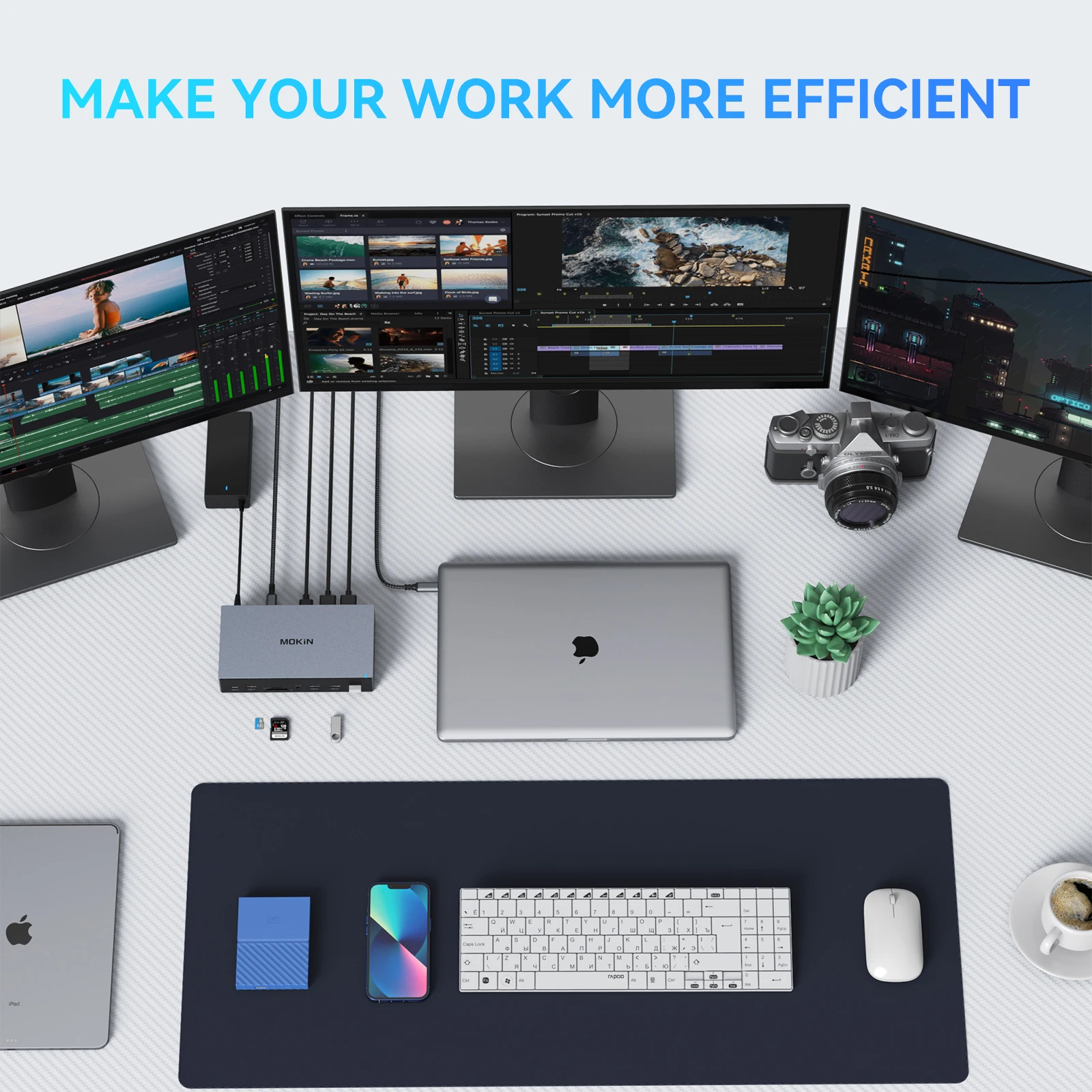 Рисунок 5 - Док-станция MOKiN 17 в 1 для MacBook