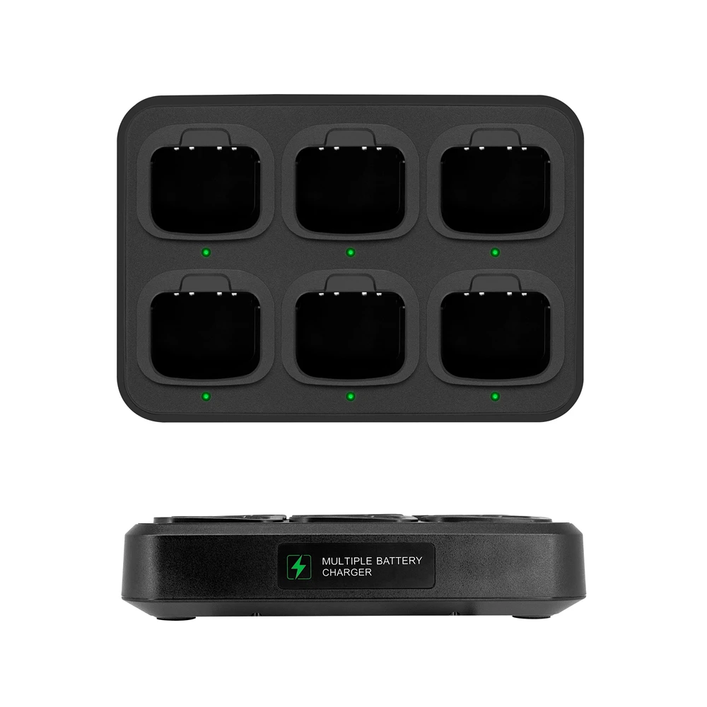 High-quality 6-Way Multi-Functional Charger Adapter Rapid Charging For PX-777 VEV-3288S VEV-V1000 Walkie Talkie Two Way Radio