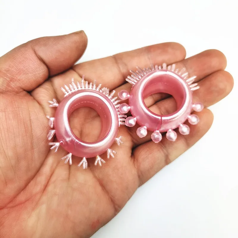 Мягкие резиновые кольца Yue Youth мужское кольцо в форме подковы с овечьим глазом