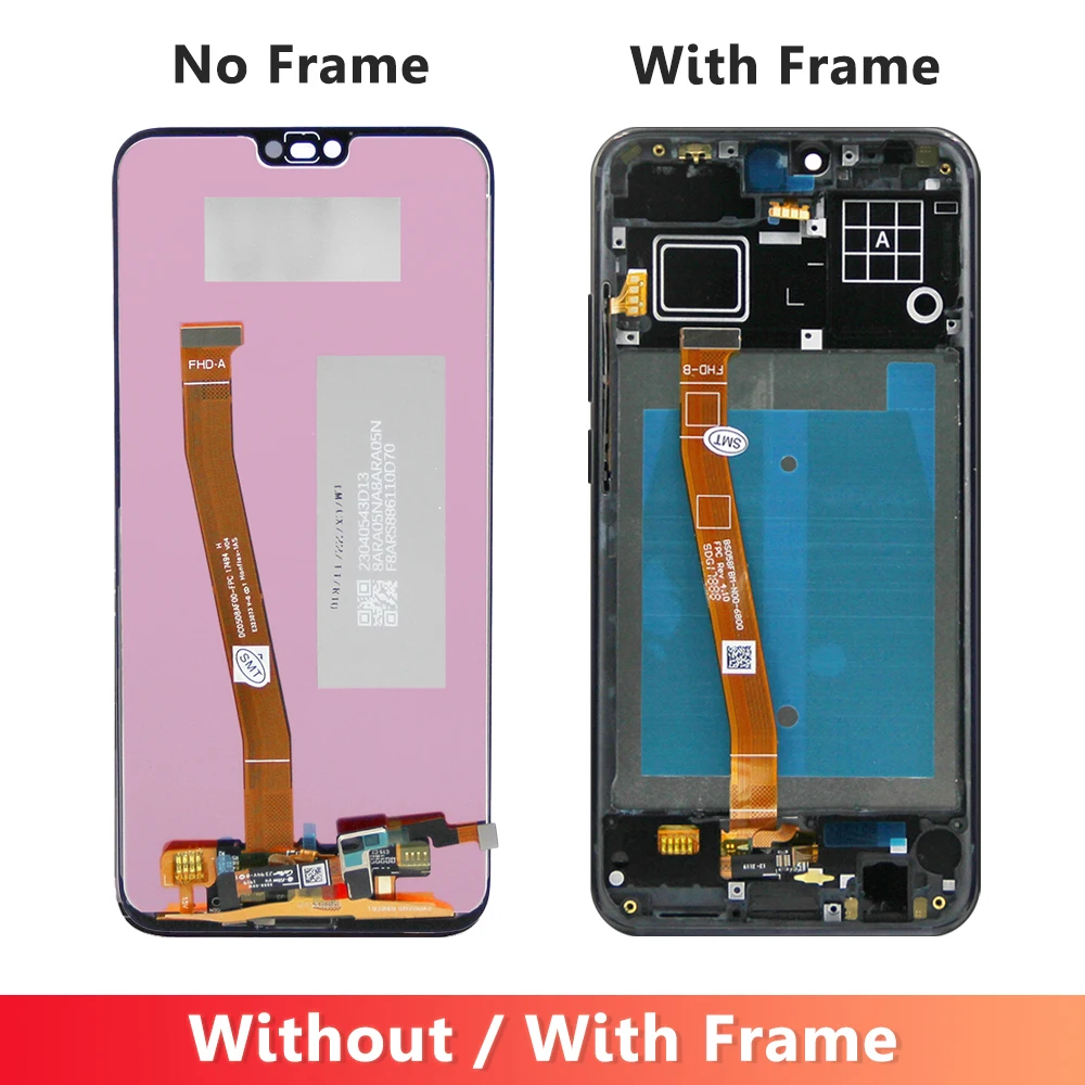 5 84-дюймовый дисплей для Honor 10 COL-L29 L19 AL10 ЖК-дисплей дигитайзер сенсорного экрана в