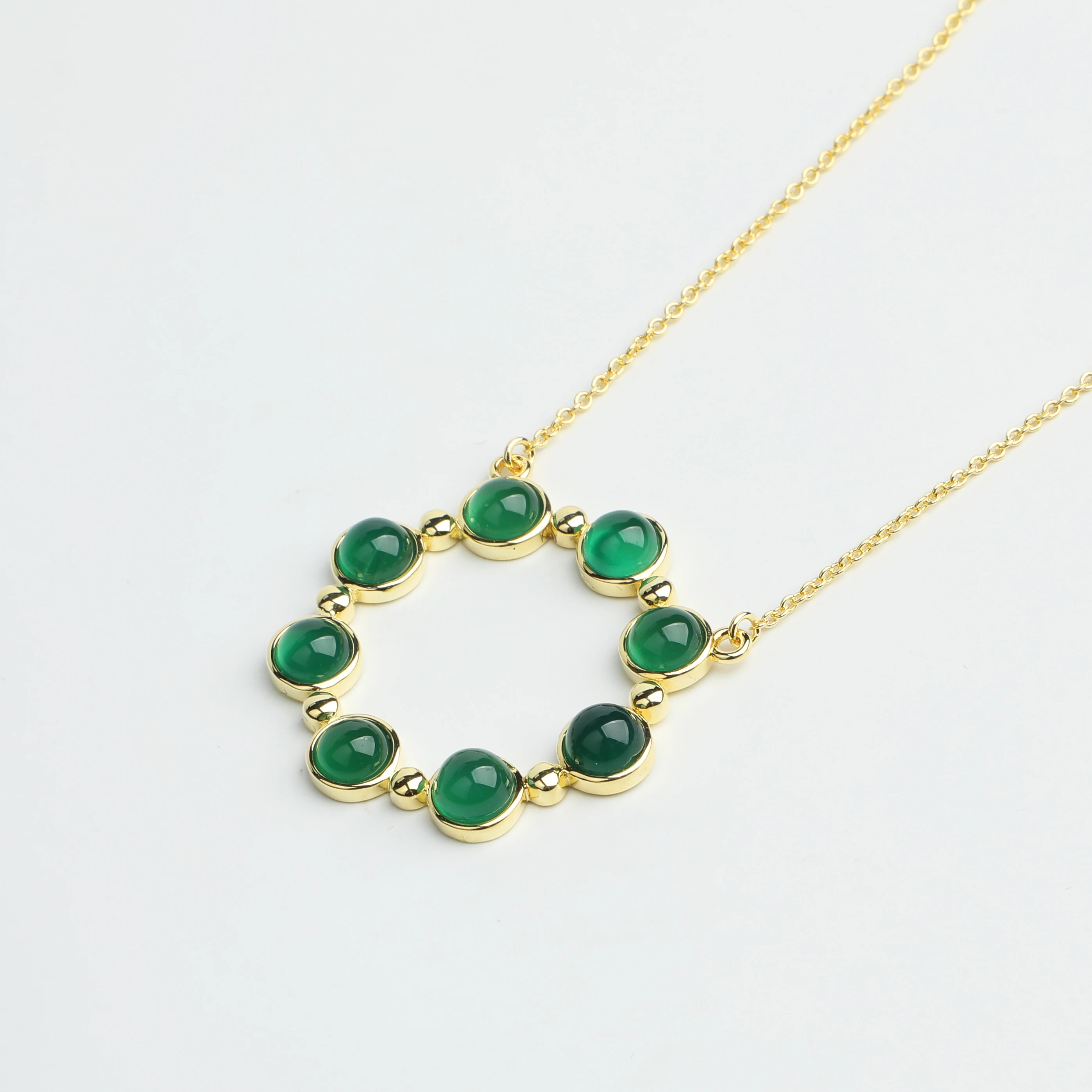 Элегантное натуральное круглое зеленое агатовое хризопраз 6 мм драгоценный