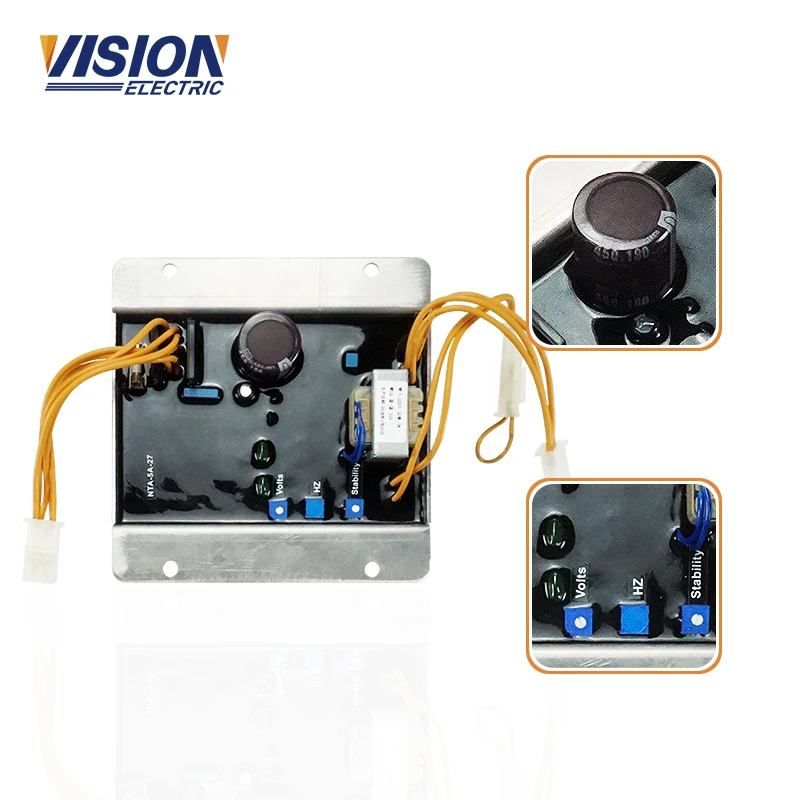 

VISION AVR AN-5A-27 Automatic Voltage Regulator Replacement Generator parts For Denyo Generator AVR AN 5A 27
