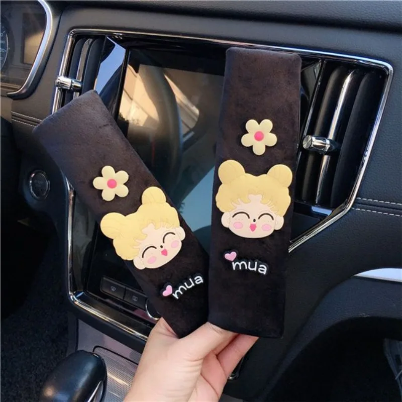 Сейлор Мун кавайная анимация периферийный Tsukino Usagi автомобильный ремень