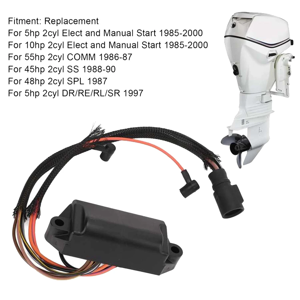 Блок питания подвесного двигателя 396141 582281 582285 Замена для Johnson Evinrude 5Hp 2Cyl Elect с