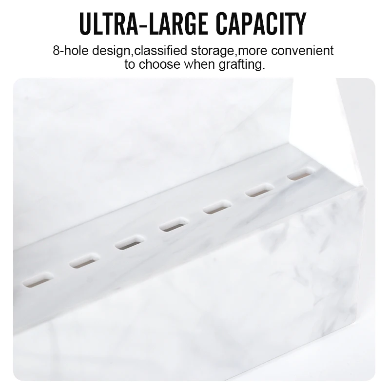 Контейнер для хранения ресниц пинцетов 8 отверстий