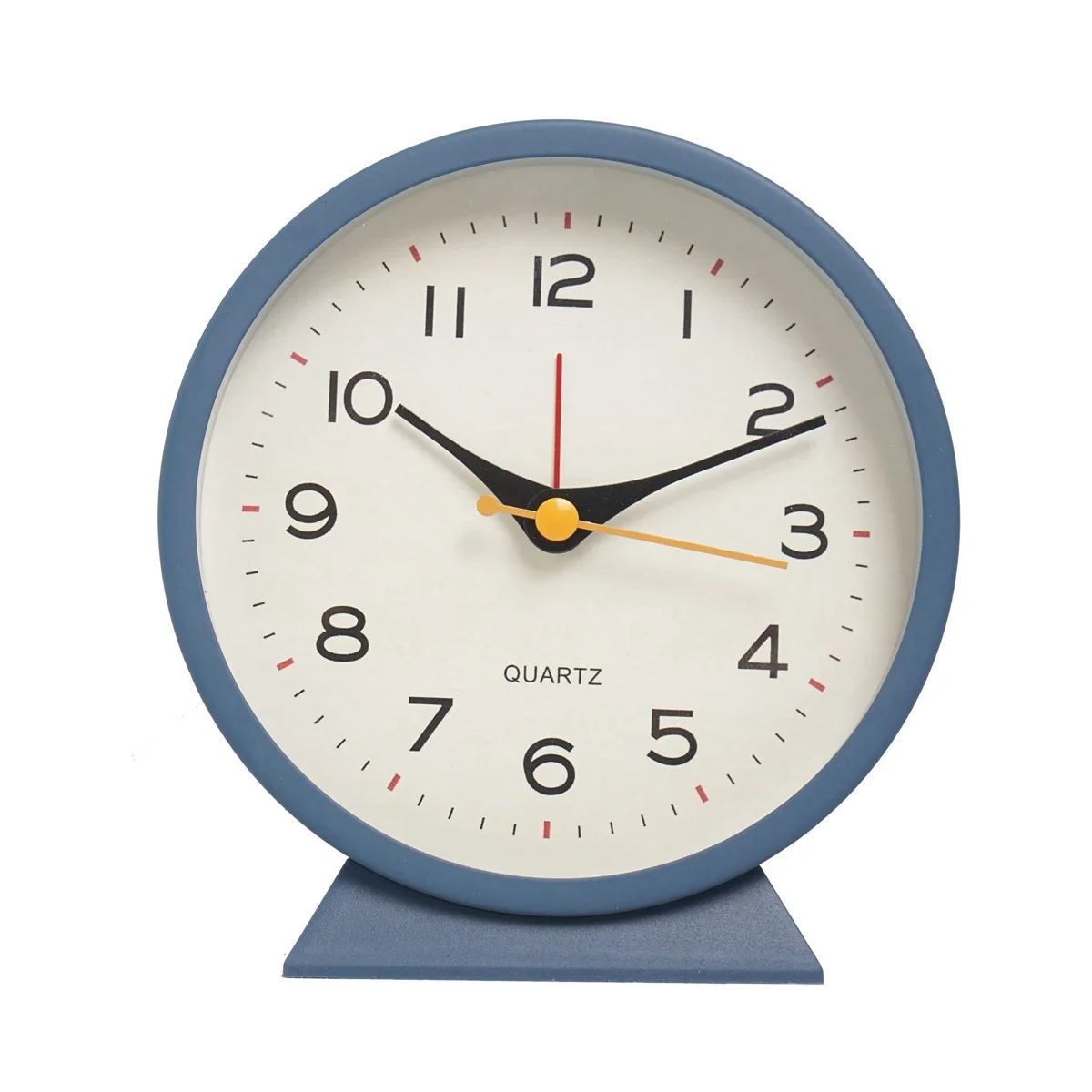 4.5 Inch Battery Operated Antique Retro Analog Alarm Clock, 