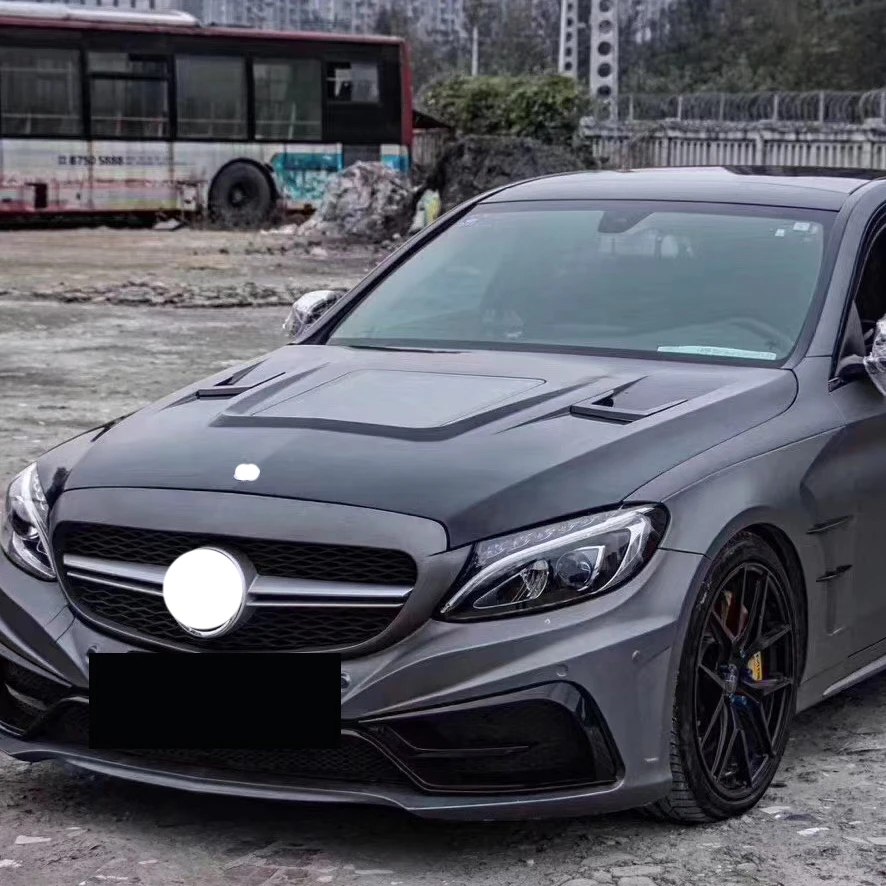 

for C-Class W205 body kit AMG car front and rear surrounds