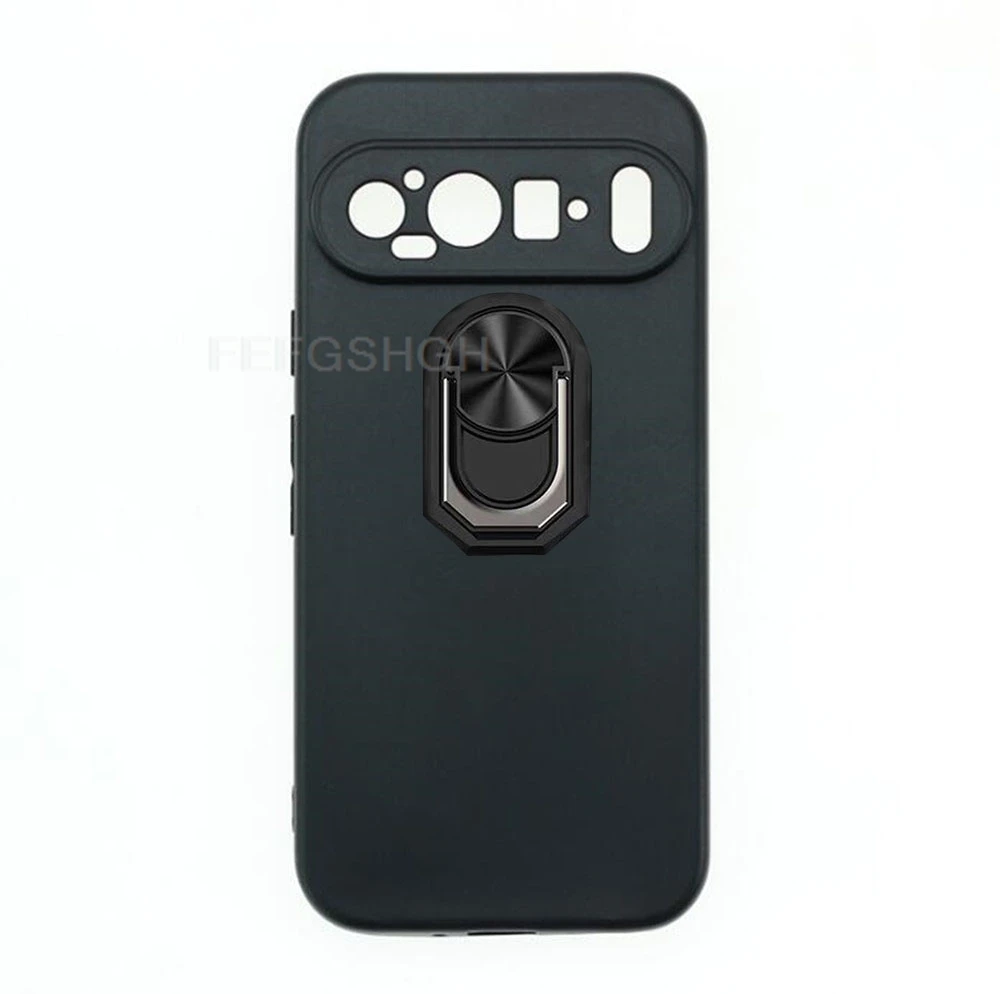 Для Google Pixel 9 Pro XL GGX8B GZC4K GQ57S кольцо на задний палец из мягкого ТПУ силикона для