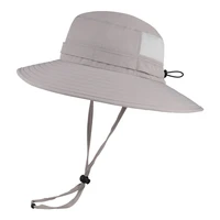 new mens and womens elastic ice silk fisherman hat outdoor fashion hiking camping fishing sunshade sunscreen travel bucket hat