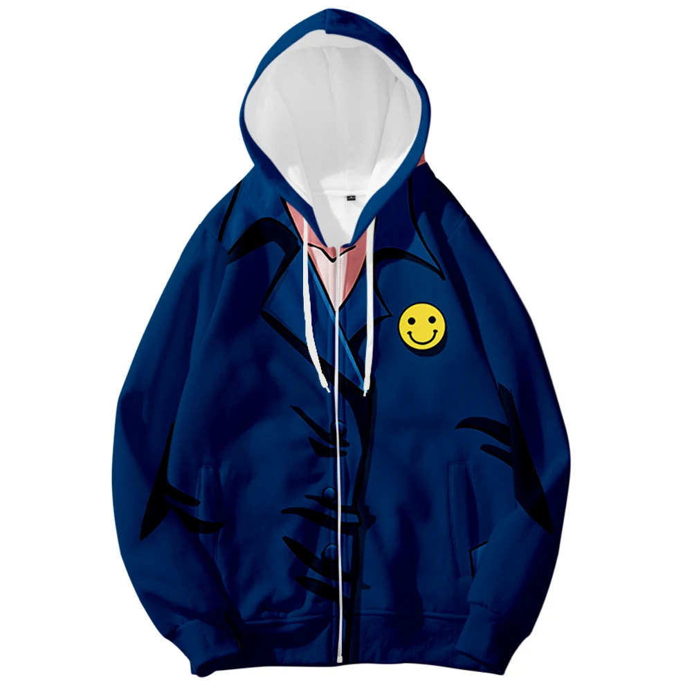 Толстовка с капюшоном для мужчин и женщин свитшот 3D принтом на молнии уличная