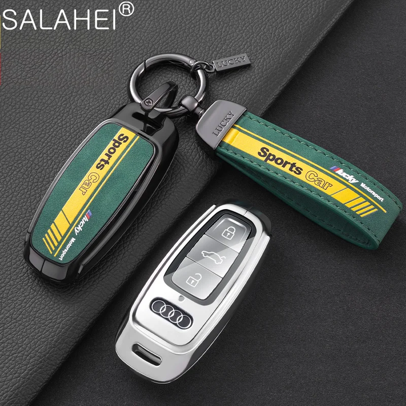 

Car Remote Key Case Cover Shell Fob For Audi A1 A3 8P A4 A5 A6 C7 A7 S3 S7 S8 R8 Q2 Q3 Q5 Q7 Q8 SQ5 TT RS3 RS6 Auto Accessories