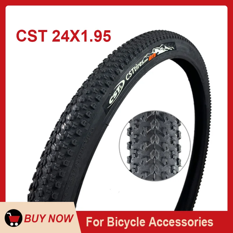 CST 24x1 3/8 24x1.5 24x1.75 24x1.95 Bicycle Inner Tube and Outer Tires 24 Inch Wheelchair Tyre