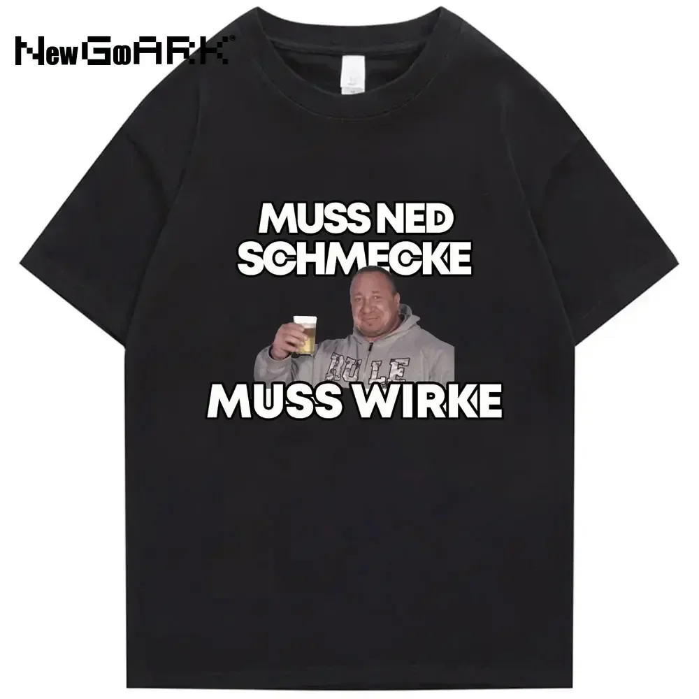 Футболка LE Markus Ruhl с принтом мема забавная хлопковая футболка для мужчин и женщин