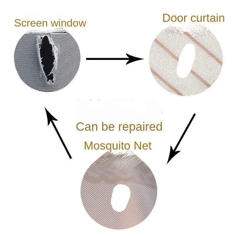 

Ultimate Screen Window Repair & Door Curtain Combo with Mosquito Net & Gauze Mesh - The Perfect Solution for a Bug-Free Home