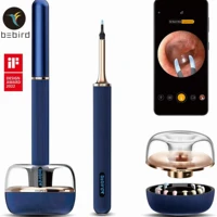 bebird note 3 pro max tips ear stickers ear wax removal visual ear cleaner spoon and tweezers 2 in 1 otoscope with 1000w camera