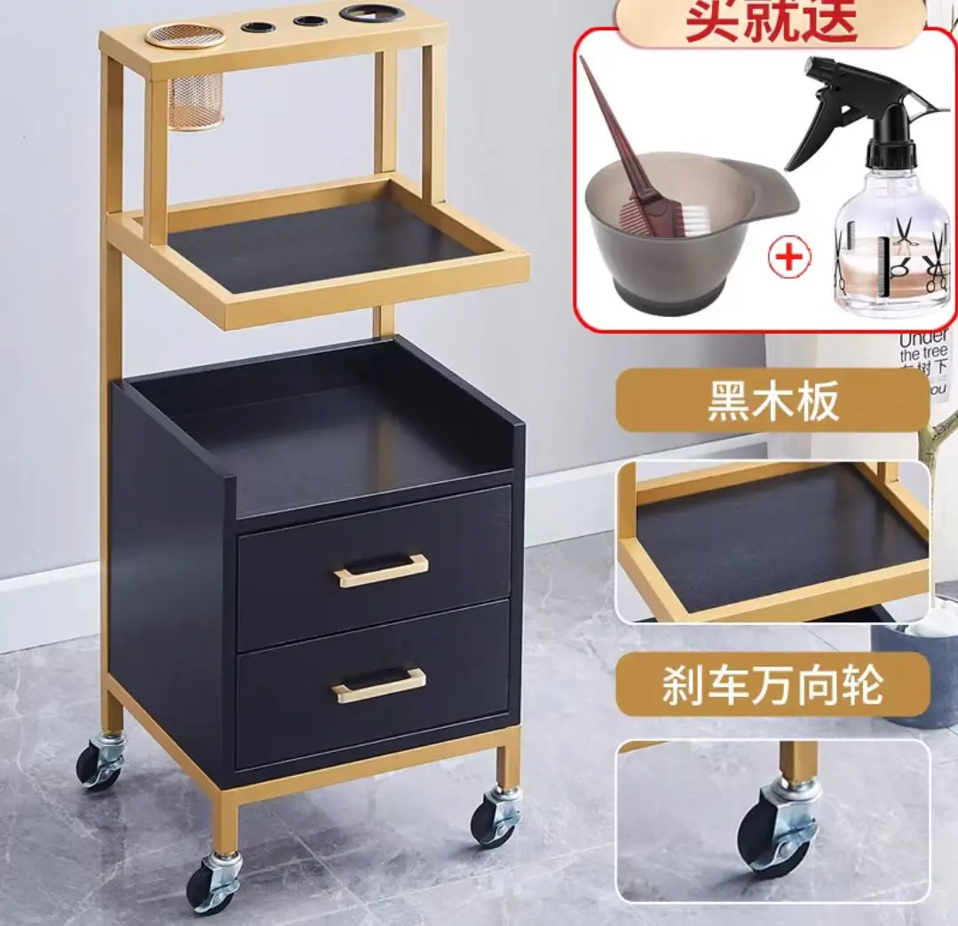 Hochey профессиональная тележка для инструментов вращающаяся спа шкаф макияжа