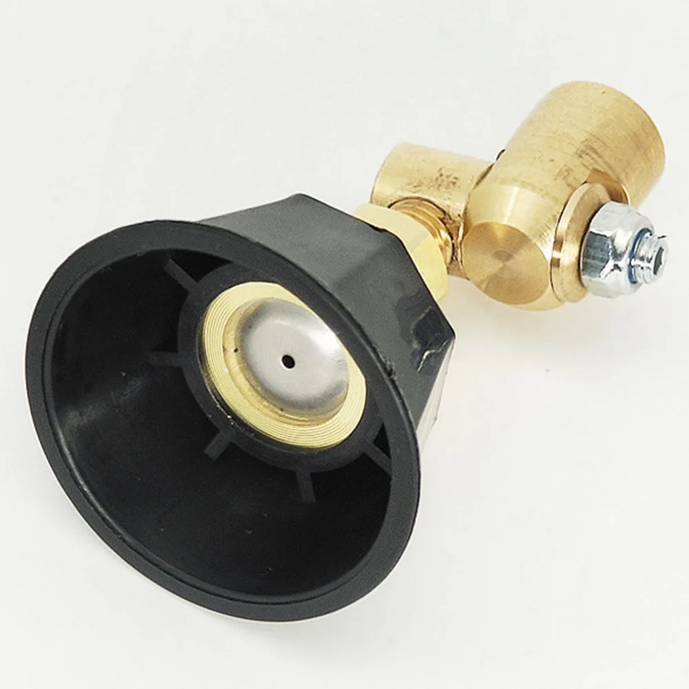 

Durable Nozzle Cyclone Nozzle Black Copper Garden Multiple Modes Sprinkler Head Stainless Universal Adjustable