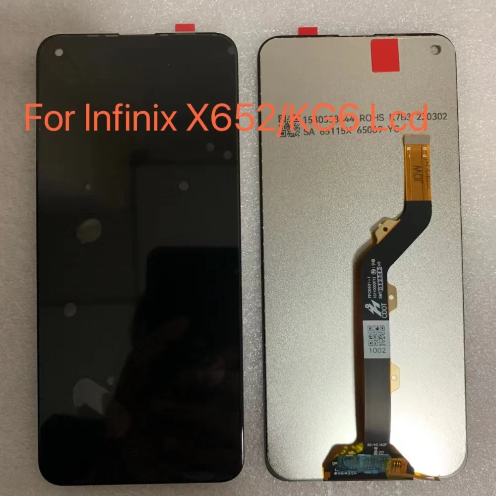 100% протестировано для Infinix S5 X652 X652A X652C Lite ЖК-дисплей сменный преобразователь