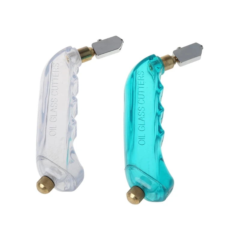 

652F 1PC Grip 0iled Glass Cutter Stained Glass Cutting tool