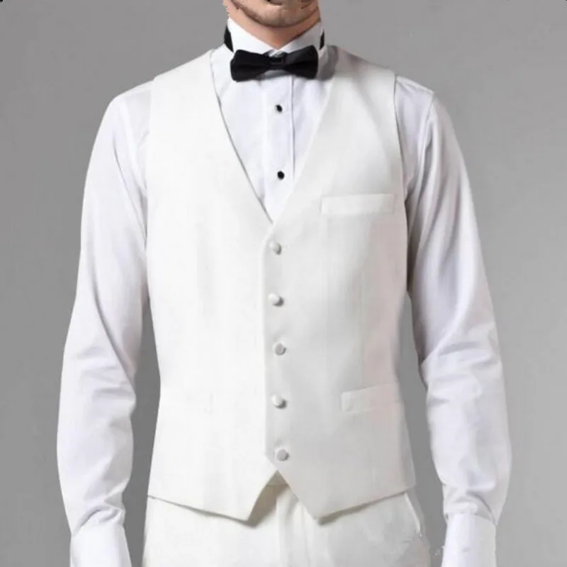 

Fashion Men's Slim Fit Casual Wedding Business Suit 3 Piece Set/Men's Two Button Suit Jacket Trousers Pants Vest Vest