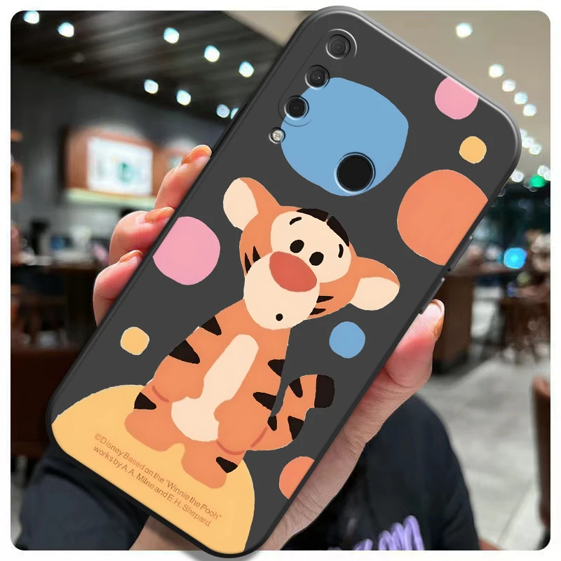 

Disney Tigger Eyre Winnie For Huawei Honor 9 9S V9 9X 9A Pro Lite Soft Silicon Back Phone Cover Protective Black Tpu Case Black