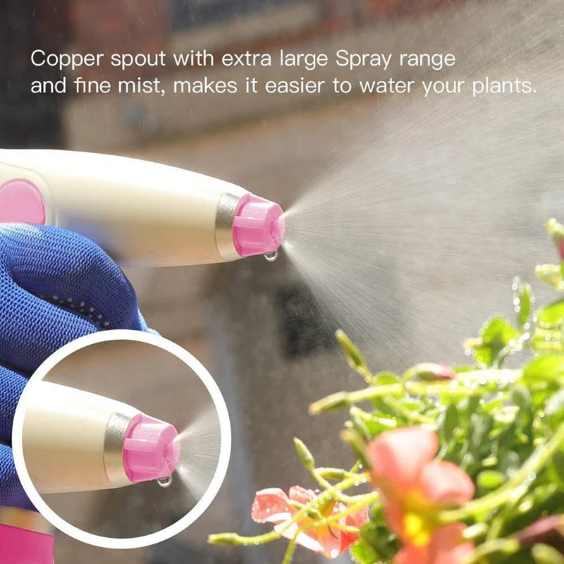 

Electric Spray Bottle USB Charging Electric Watering Can Household Spray Bottle Watering Tool for Flower Plant