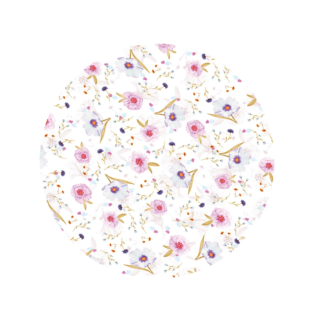 

Non-slip Round Table Cover Table Cloth Decor E - 150cm 60 Inch