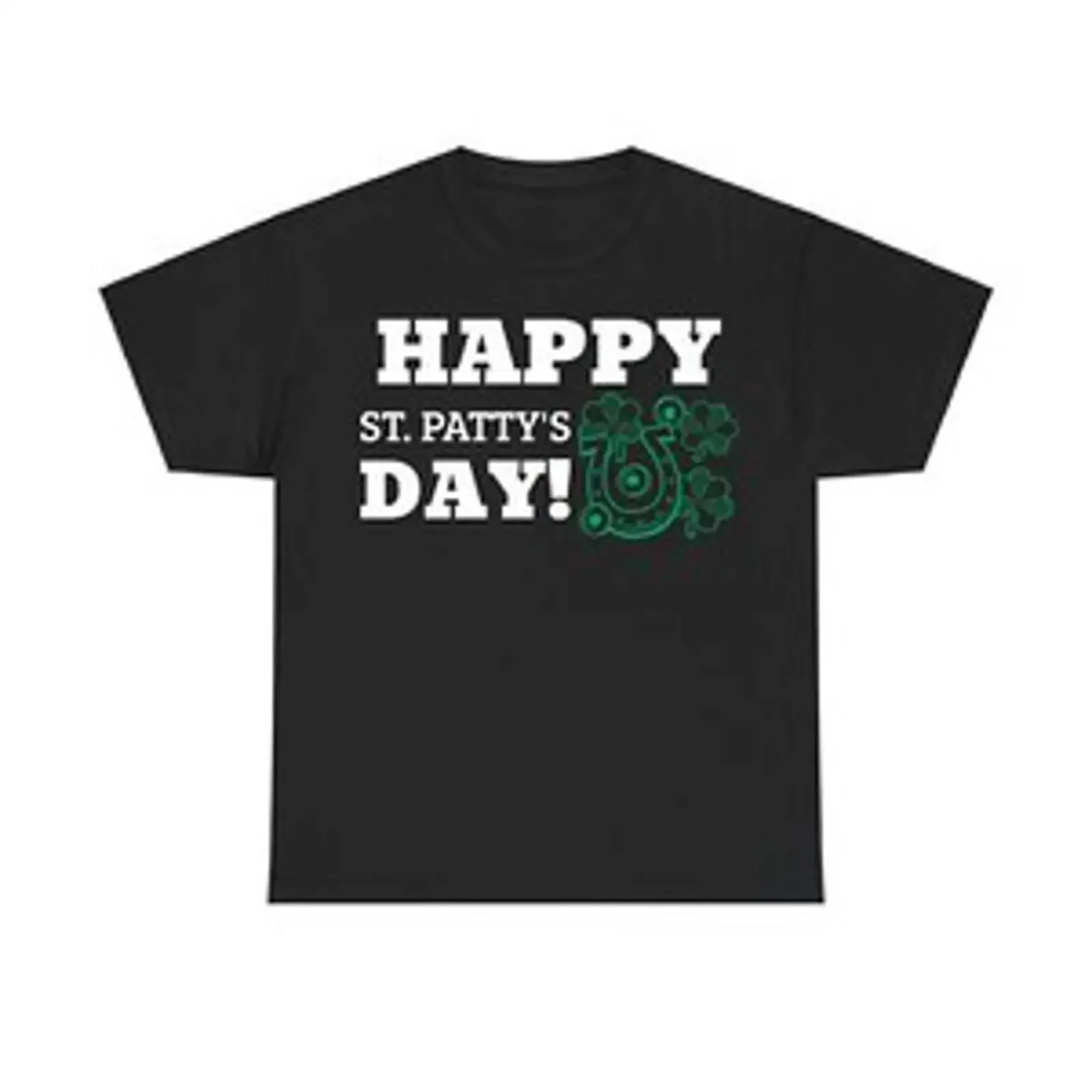 Фото Футболка Happy St Patricks Day T Shirt Irish Segen Grün Feier, винтажный повседневный топ с эффектом потертости для повседневной носки, эластичный, дышащий №1