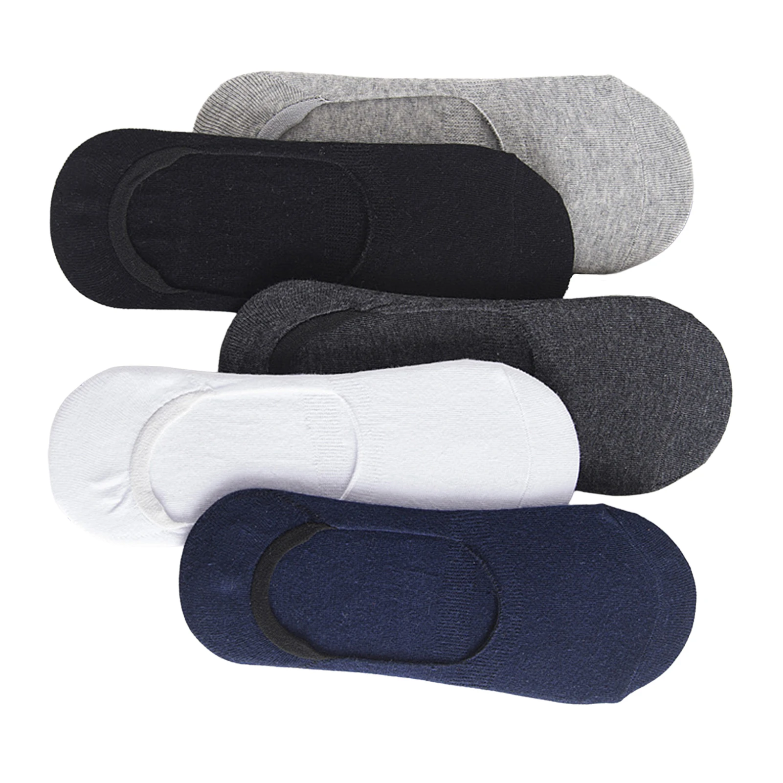 

24 Pairs No Show Men Socks Moisture Control Loafer Sneakers Cotton Socks for Loafer Flats Sneakers