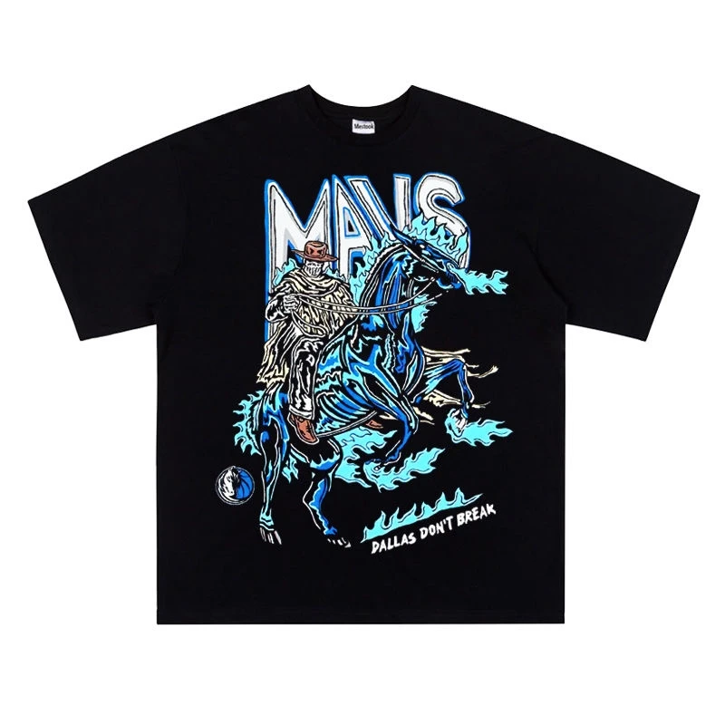 

Футболка мужская Спортивная в стиле хип-хоп, тенниска с графическим принтом черепа, майка с коротким рукавом, уличная одежда, лето