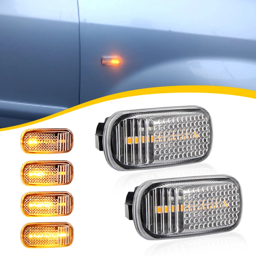 

2 шт. для Acura Integra Type-R DC2 RSX DC5 NSX NA1 NA2 Honda Odyssey динамический светодиодный боковой указатель поворота, индикаторная лампа