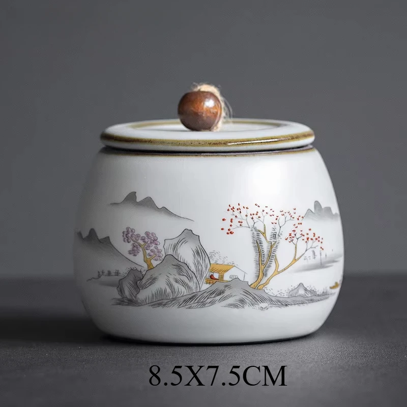 

Керамическая чайница JINGDE TEA SET Tieguanyin