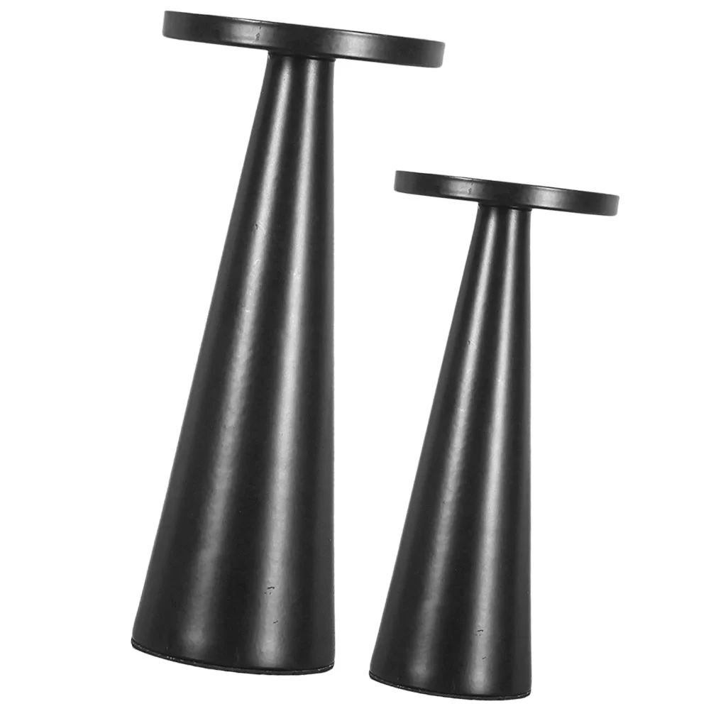 

2Pcs Pillar Holder Stand Tealight Stand Wedding Vintage Table Centerpiece