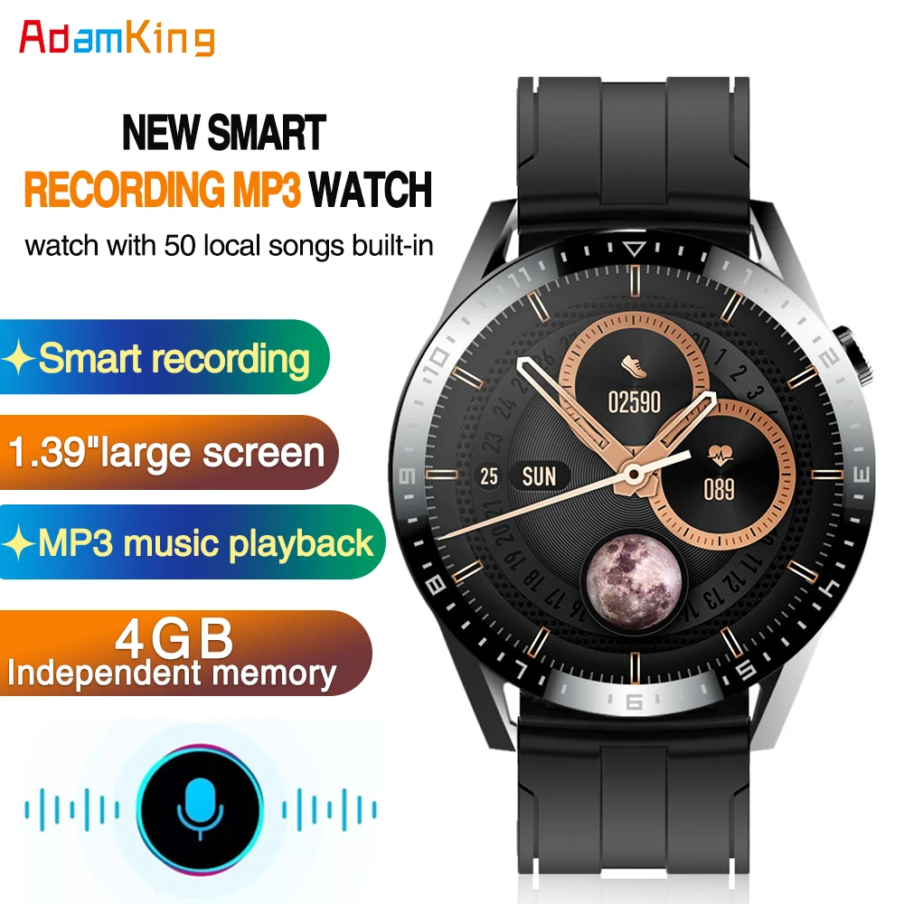 Intelligent Recording Bt Call Smartwatch Men