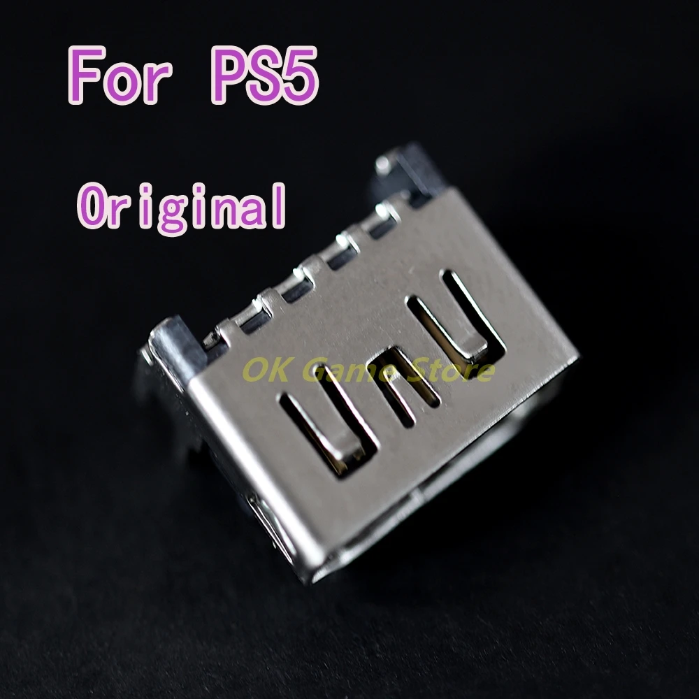 Фото 2 шт. оригинальный новый интерфейсный порт HD для PS5, HDMI-совместимый разъем, разъем, интерфейс для Sony Play Station 5 №2