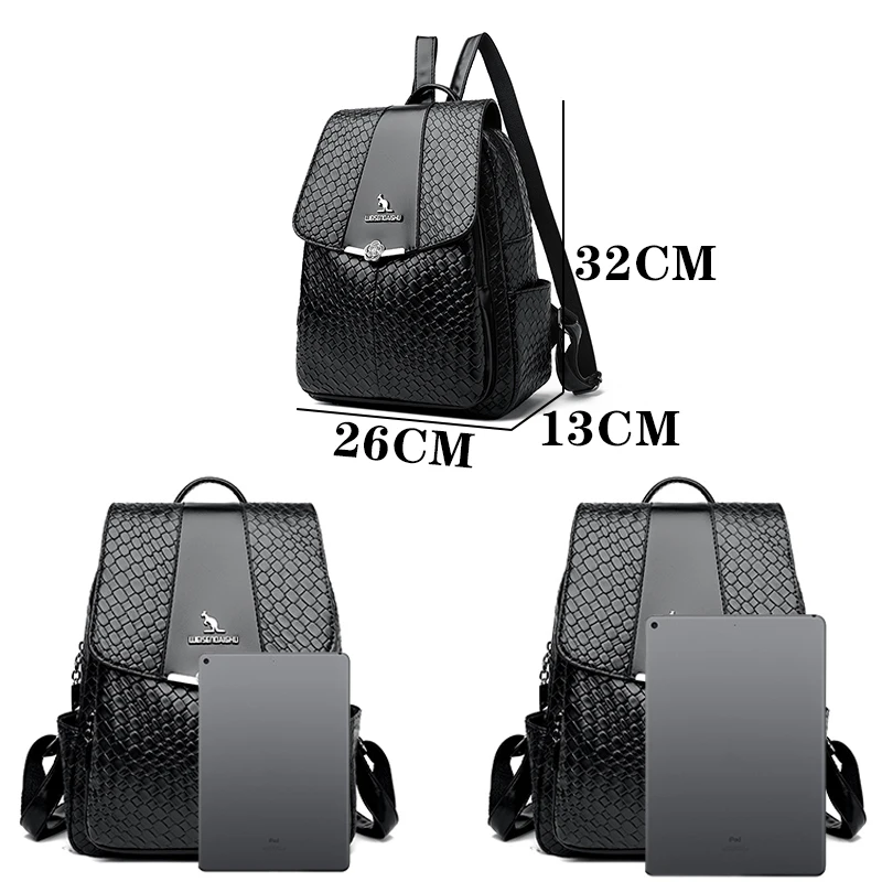 Вместительный многофункциональный дорожный рюкзак 2024 роскошный женский