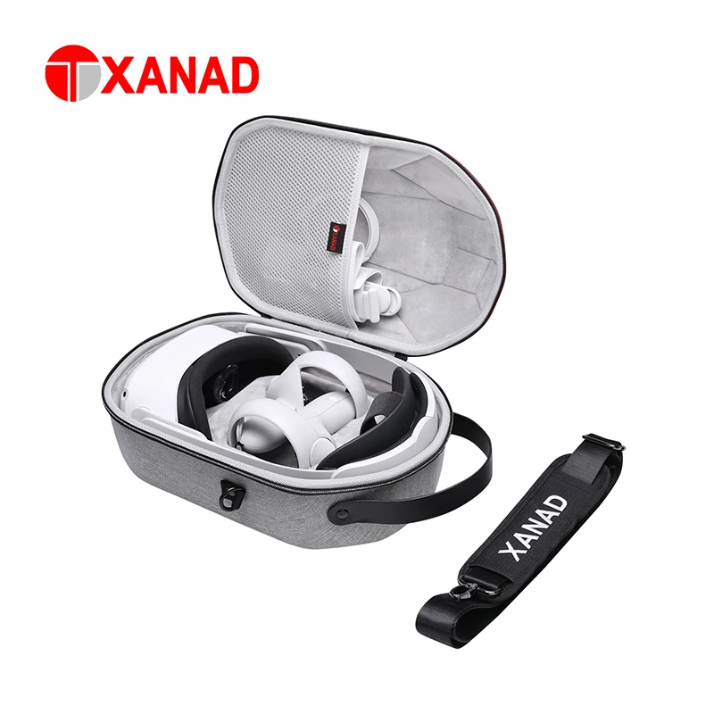 Enlarge XANAD EVA Hard Case for Oculus Quest 2 All in One Virtual Reality Headset Carrying Storage Bag