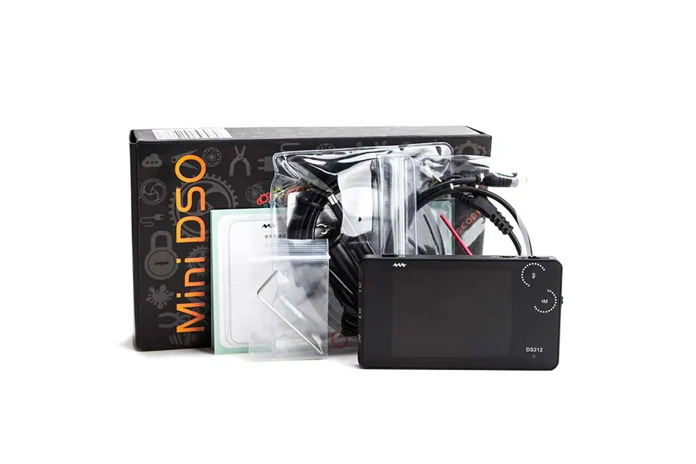 Цифровой мультиметр MINI DS212 карманный осциллограф с ЖК дисплеем 1 МГц 8 Мб