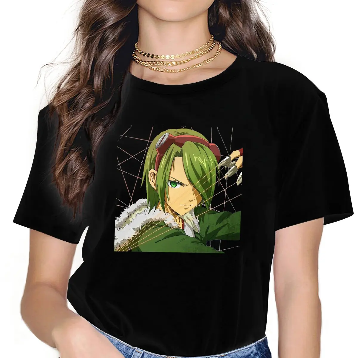 

Akame Ga Female Shirts Akame Ga KILL Large Vintage Women Tshirts Harajuku Casual Feminine Blusas