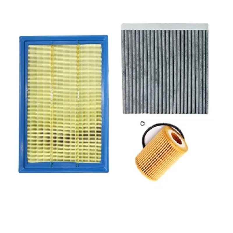 

Car Cabin Air Filter Oil Filter Filter For GWM PORE 2020 2021 For Great Wall PAO 2.0AT 2.0MT 4Pcs Car Accesories