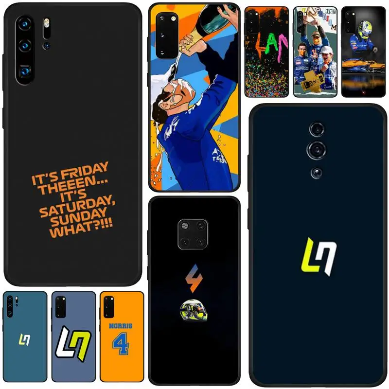 

Cool F1 Formula 1 Lando Norris Racing Racer Phone Case For OPPO F 1S 7 9 K1 A77 F3 RENO F11 A5 A9 A73S R15 REALME