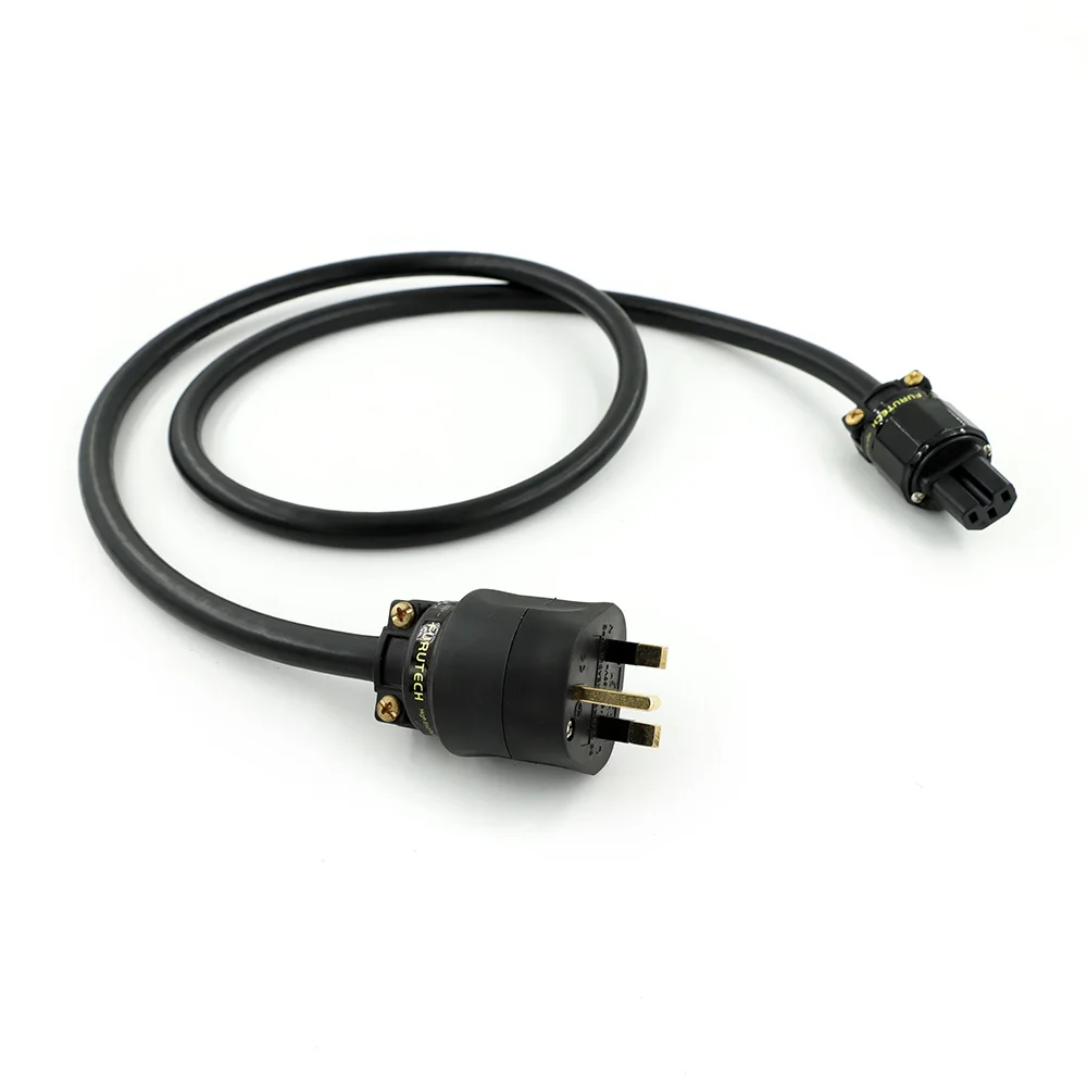 Силовой кабель FURUTECH FP-314Ag с родиевым покрытием FI-UK 1363 (R) NCF