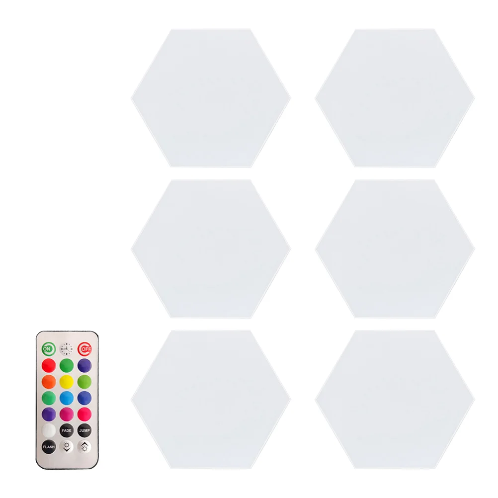 

Ночник для спальни, шестигранный настенный светильник, сотосветодиодный ночные шестигранные светильники для спальни