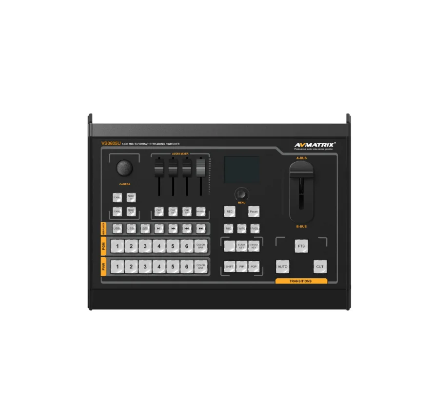 Avmatrix VS0605U 6CH SDI/HDMI-совместимый многоформатный потоковый коммутатор с режимом PiP и